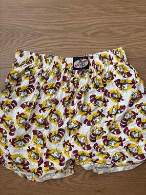 Vintage 1994 Dr. Seuss Cat in the Hat All Over Print Boxer Shorts